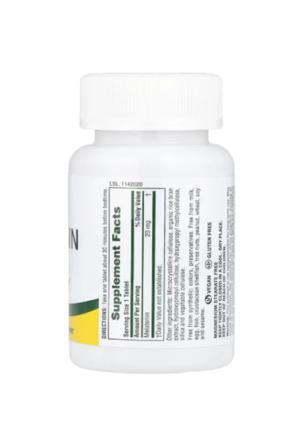 NaturesPlus, Melatonin, 20 mg, 90 Tablets