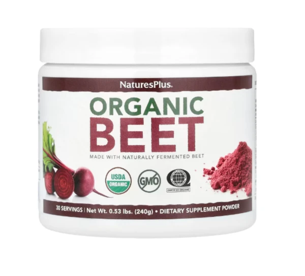 NaturesPlus, Organic Beet, 0.53 lbs (240 g)