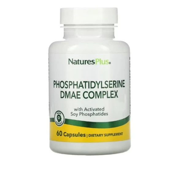 NaturesPlus, Phosphatidylserine DMAE Complex, 60 Capsules