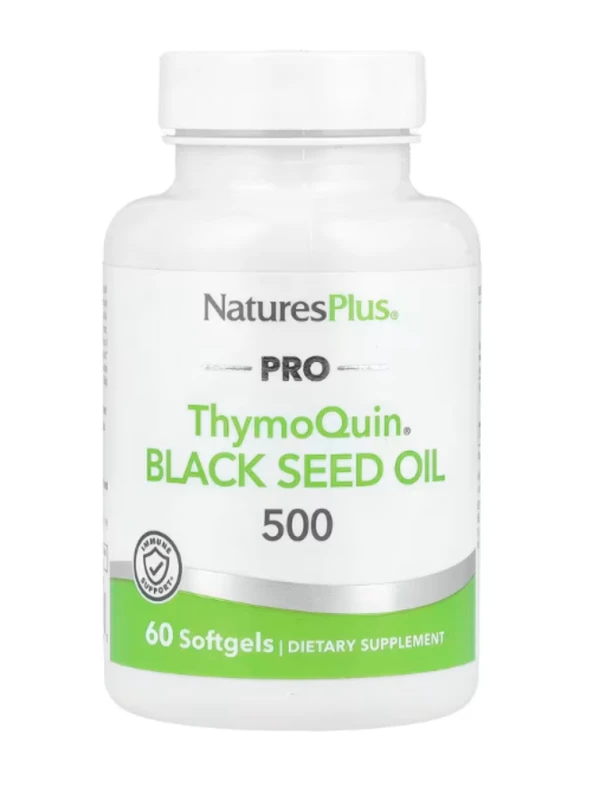 NaturesPlus, Pro ThymoQuin®, Black Seed Oil 500, 60 Softgels