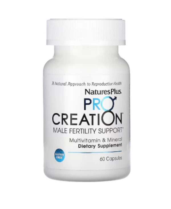 NaturesPlus, ProCreation, Male Fertility Support, 60 Capsules