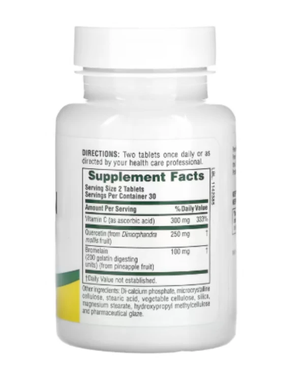 NaturesPlus, Quercetin Plus, 60 Tablets