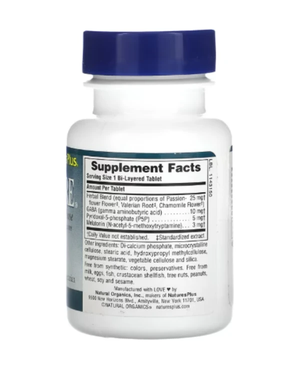 NaturesPlus, Sleep Assure, 60 Bi-Layered Tablets