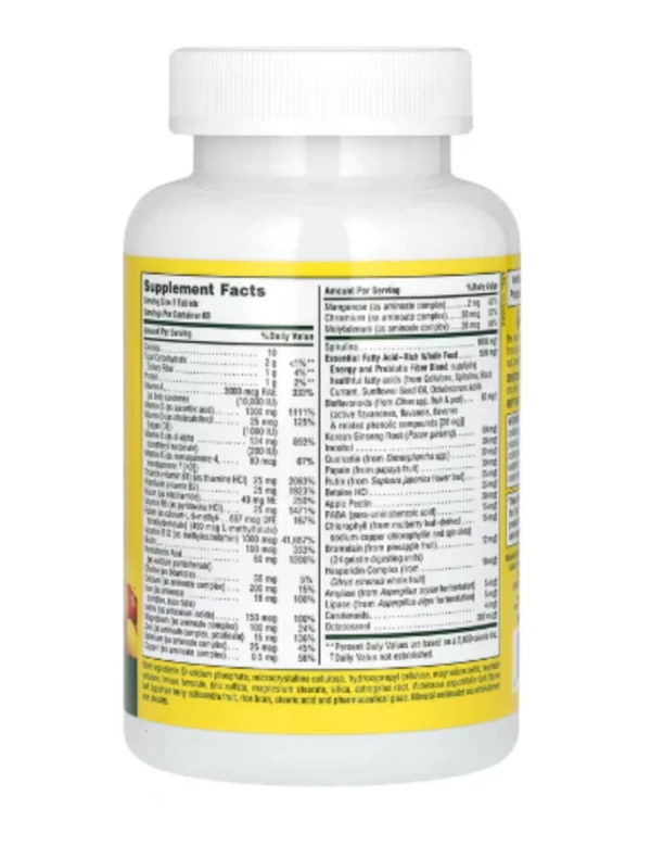 NaturesPlus, Source of Life, Original Tablets, Multi-Vitamin & Mineral Supplement, 180 Tablets