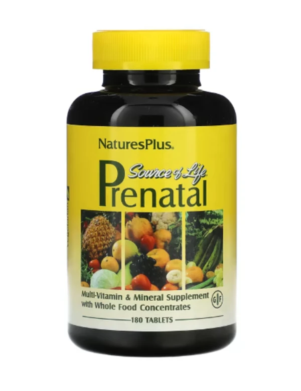 NaturesPlus, Source of Life, Prenatal, 180 Tablets