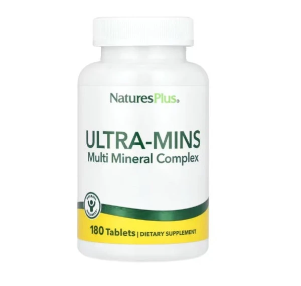 NaturesPlus, Ultra-Mins, Multiple Mineral with Whole Foods, 180 Tablets