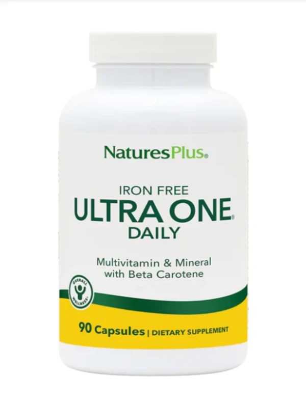 NaturesPlus Ultra One Daily Iron Free -- 90 Capsules