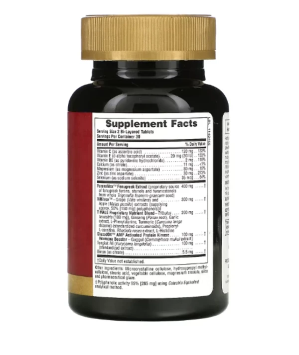 NaturesPlus, Ultra T-Male, Testosterone Boost for Men, Maximum Strength, 60 Bi-Layered Tablets