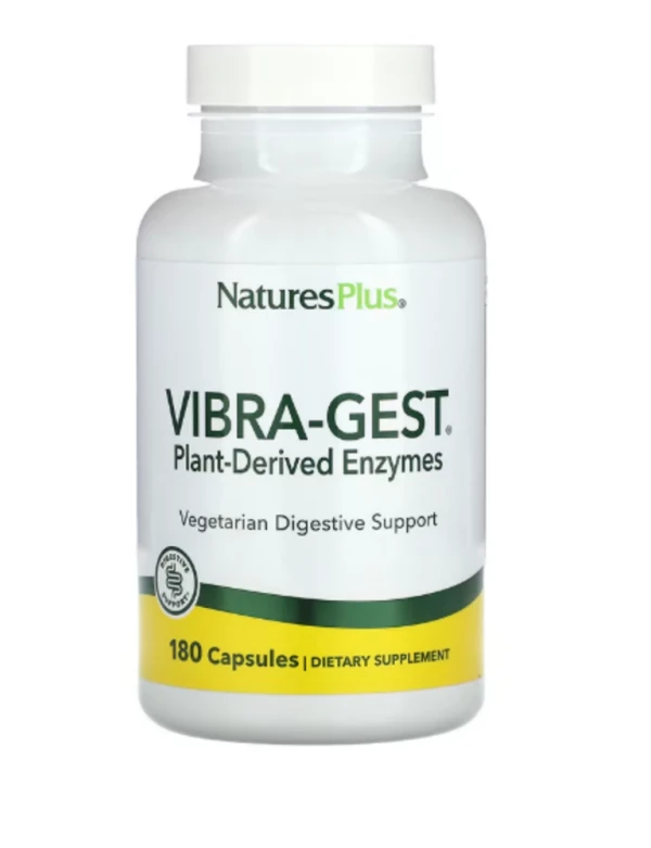 NaturesPlus, Vibra-Gest, 180 Capsules