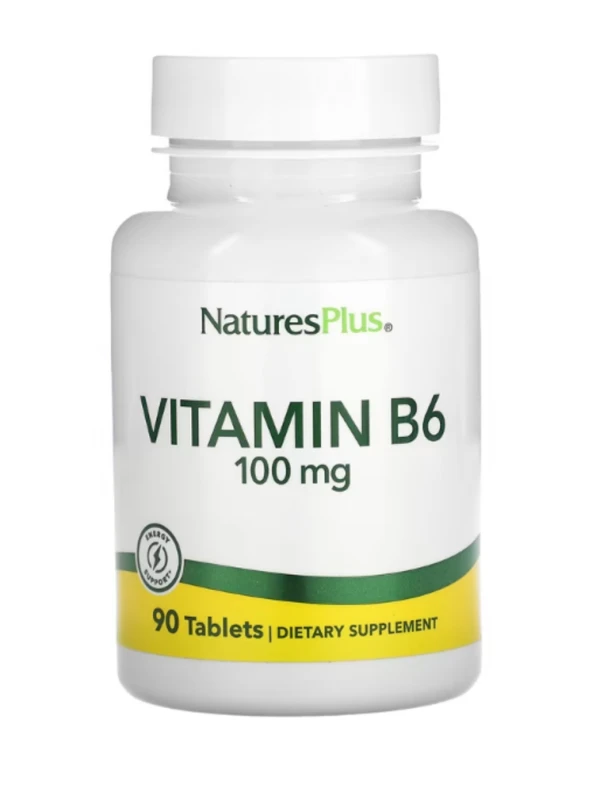 NaturesPlus, Vitamin B-6, 100 mg, 90 Tablets