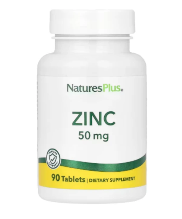 NaturesPlus, Zinc, 50 mg, 90 Tablets