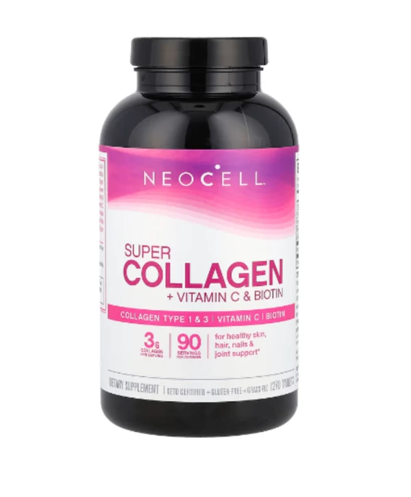 NeoCell, Super Collagen + Vitamin C & Biotin, 270 Tablets