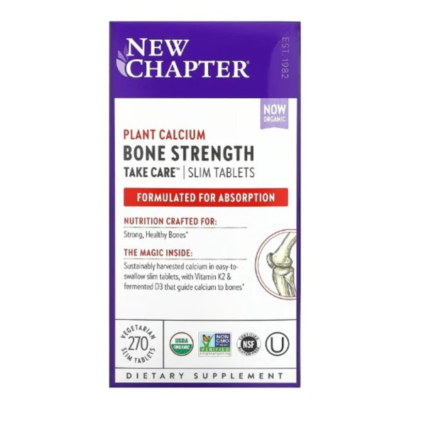 New Chapter, Bone Strength Take Care, 270 Vegetarian Slim Tablets