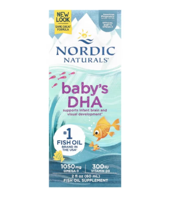 Nordic Naturals, Baby's DHA, 2 fl oz (60 ml)