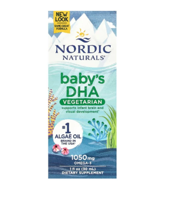 Nordic Naturals, Baby's DHA, Vegetarian, 1 fl oz (30 ml)