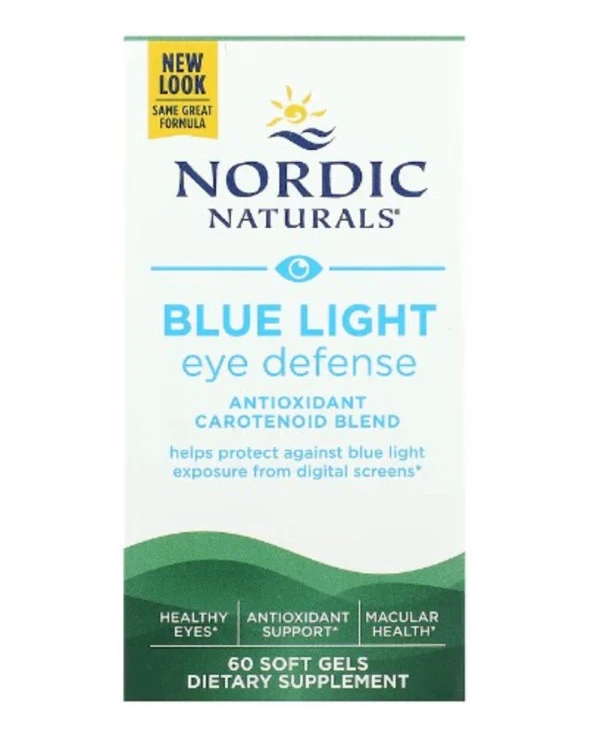 Nordic Naturals, Blue Light Eye Defense, 60 Softgels