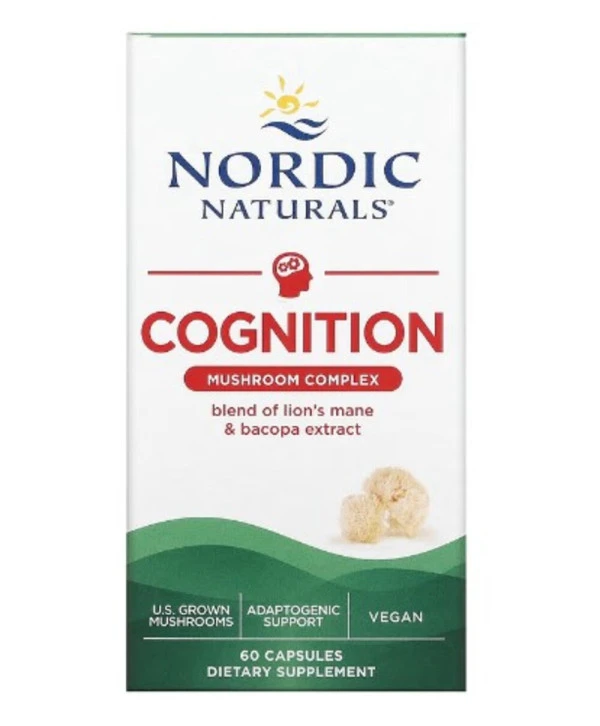 Nordic Naturals, Cognition Mushroom Complex, 60 Capsules