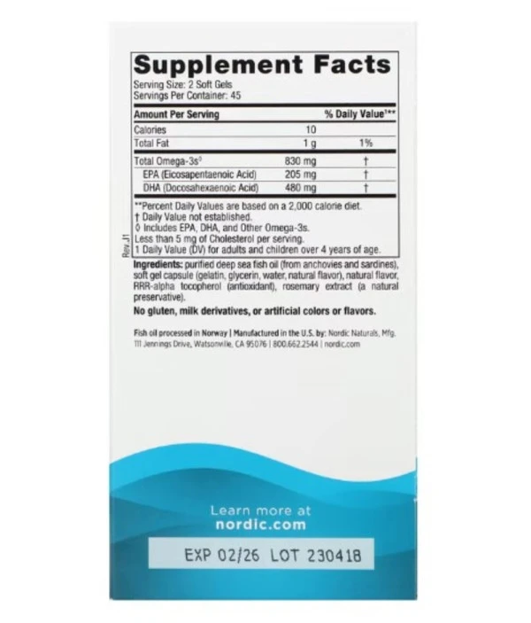 Nordic Naturals, DHA, Strawberry, 90 Soft Gels