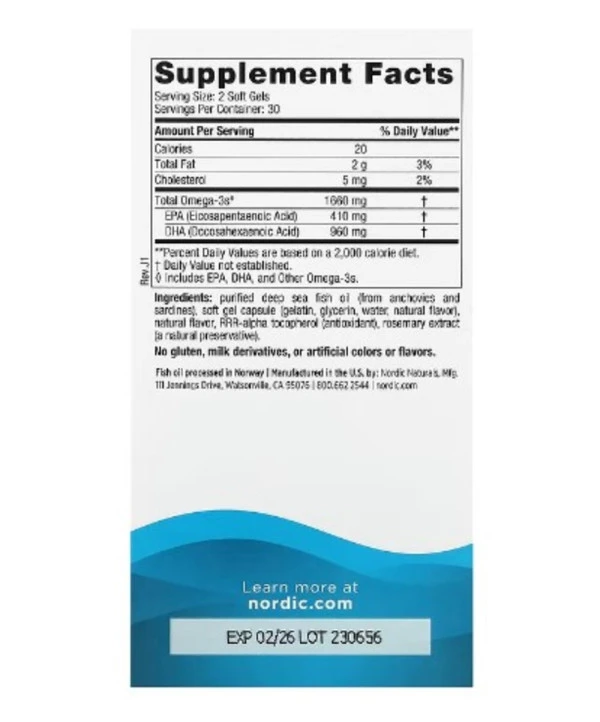 Nordic Naturals, DHA Xtra, Strawberry, 60 Soft Gels