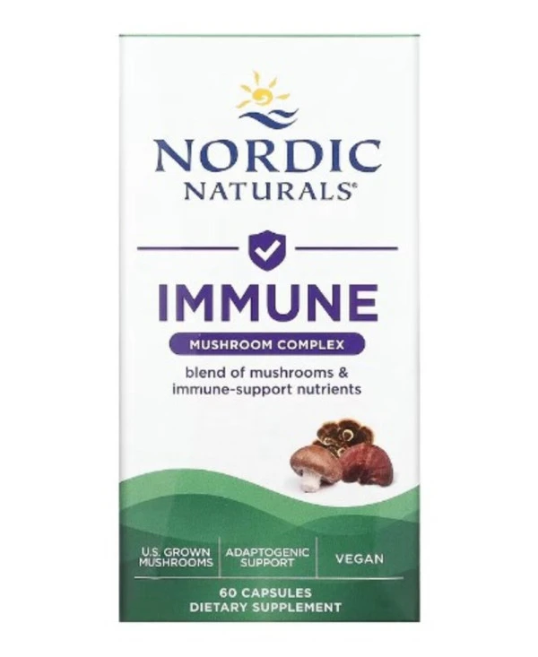 Nordic Naturals, Immune, Mushroom Complex, 60 Capsules