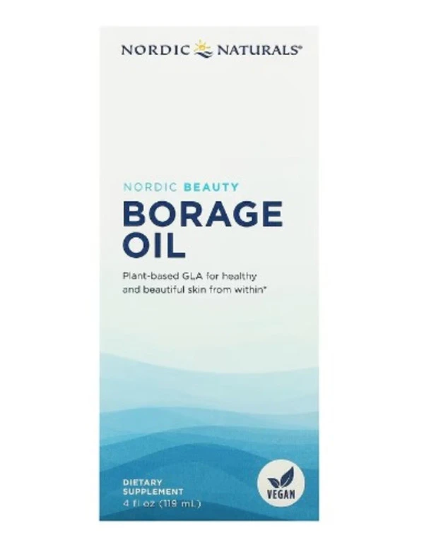 Nordic Naturals, Nordic Beauty, Borage Oil, 4 fl oz (119 ml)