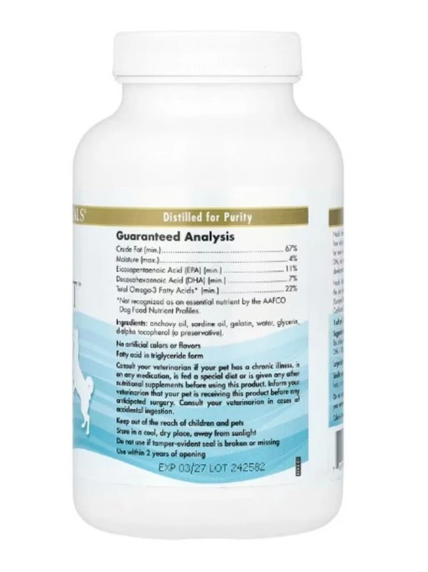 Nordic Naturals, Omega-3 Pet™, For Dogs, 180 Soft Gels