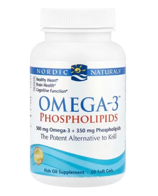 Nordic Naturals, Omega-3™ Phospholipids, 60 Soft Gels
