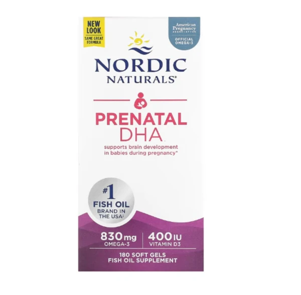Nordic Naturals, Prenatal DHA, 180 Soft Gels