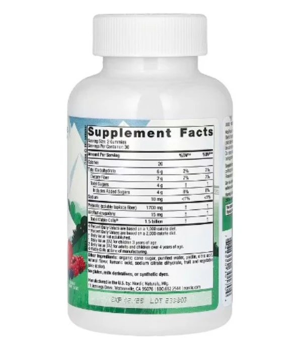 Nordic Naturals, Probiotic Gummies Kids, Merry Berry Punch, 60 Gummies