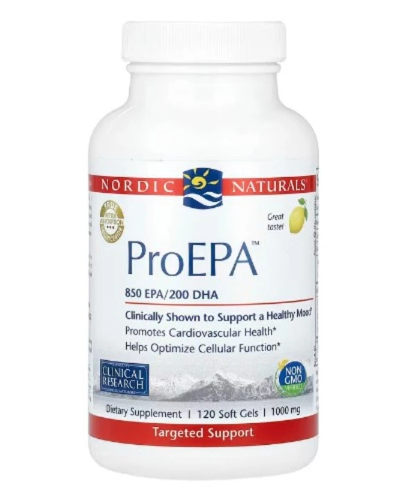 Nordic Naturals, ProEPA, Lemon, 1,000 mg, 120 Softgels (500 mg per Softgel)