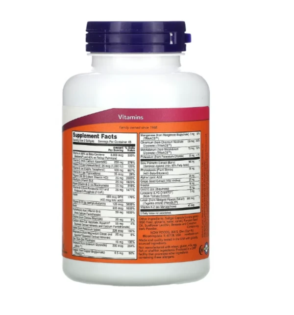 NOW Foods, ADAM, Superior Men's Multi, 90 Softgels