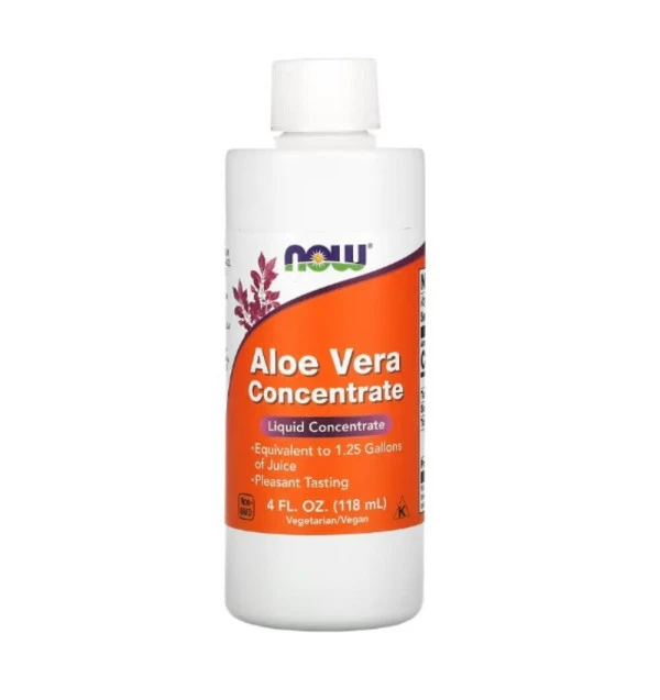 NOW Foods, Aloe Vera Concentrate, 4 fl oz (118 ml)