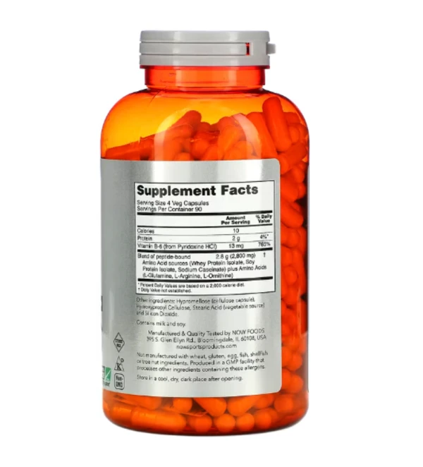 Now Foods, Amino Complete, Balanced Blends of Amino Acids, 360 Capsules
