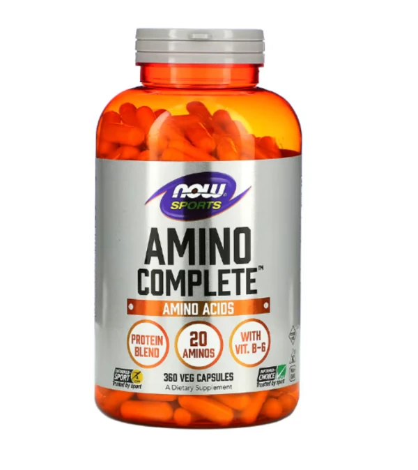 Now Foods, Amino Complete, Balanced Blends of Amino Acids, 360 Capsules