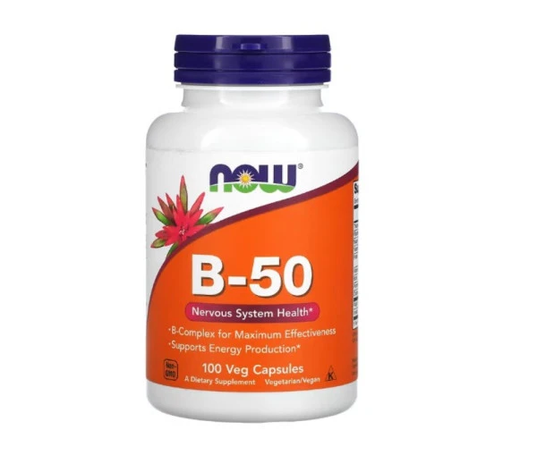 Now Foods, B-50, 100 Veg Capsules