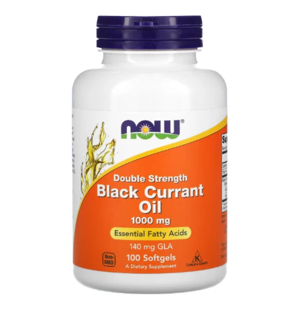 NOW Foods, Black Currant Oil, 1,000 mg, 100 Softgels