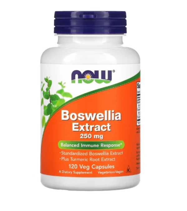 NOW Foods, Boswellia Extract, 250 mg, 120 Veg Capsules