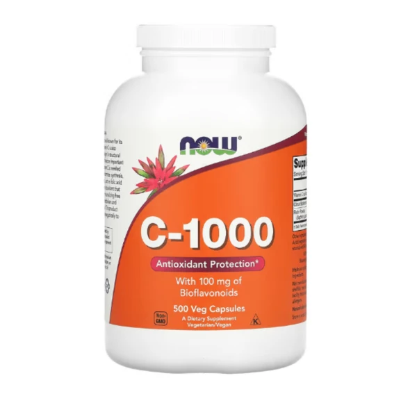 NOW Foods, C-1000, 500 Veg Capsules