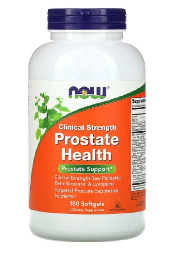 NOW Foods, Clinical Strength Prostate Health, 180 Softgels