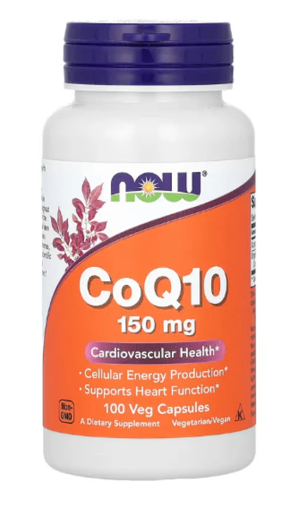 NOW Foods, CoQ10, 150 mg, 100 Veg Capsules