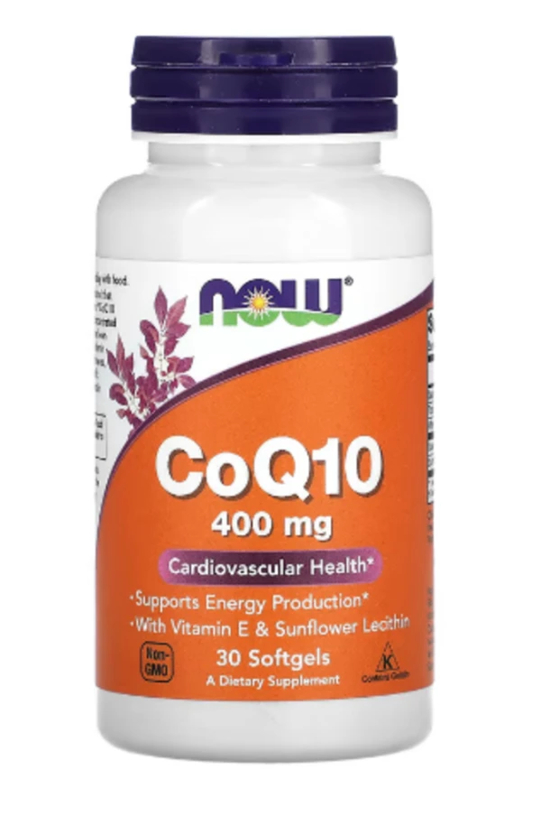 NOW Foods, CoQ10 , 400 mg , 30 Softgels