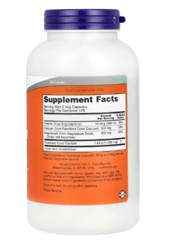 Now Foods, Coral Calcium Plus, 250 Vcaps