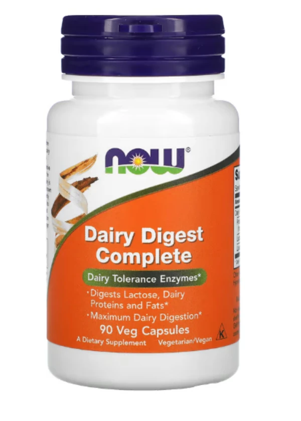Now Foods, Dairy Digest Complete, 90 Vcaps