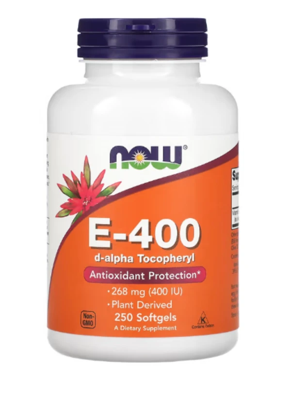 NOW Foods, E-400, 268 mg , 250 Softgels