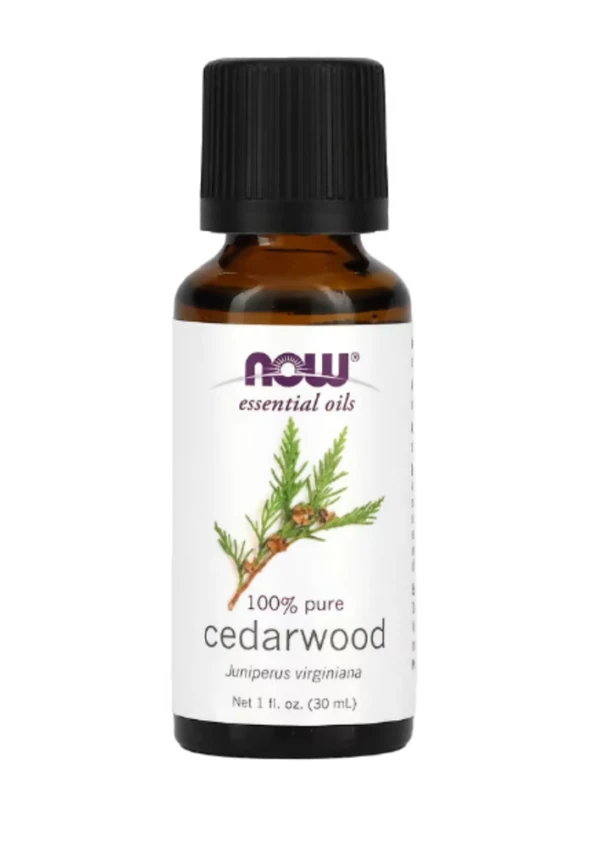 Now Foods, Essential Oils, Cedarwood, 1 fl oz (30 ml)