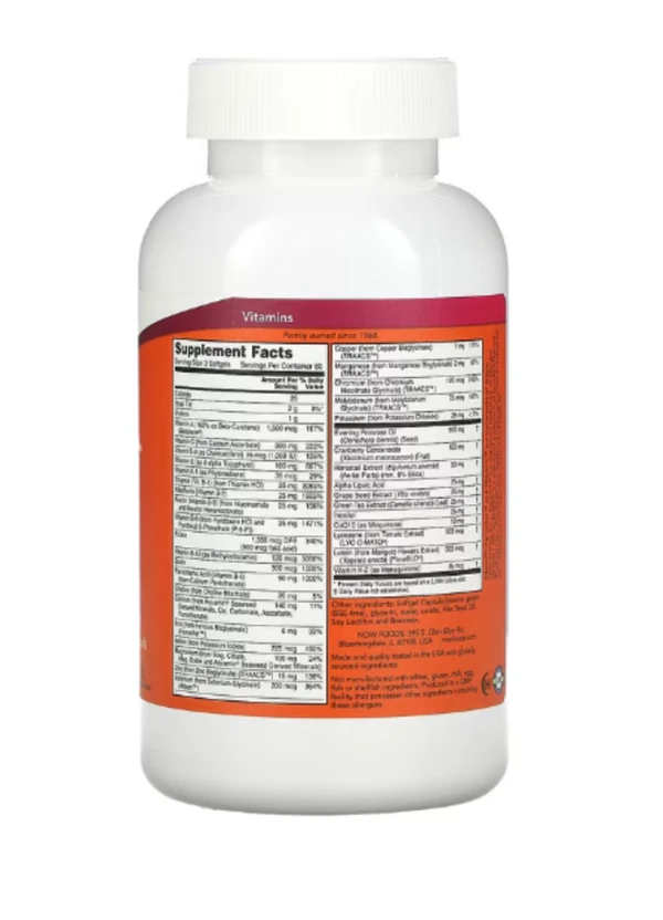Now Foods, EVE Superior Women's Multi Softgels, 180 Softgels
