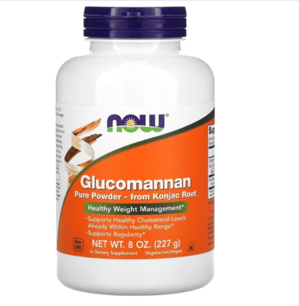 NOW Foods, Glucomannan, Pure Powder, 8 oz (227 g)