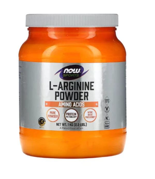 Now Foods, L-Arginine Powder, 1 kg (2.2 lbs)