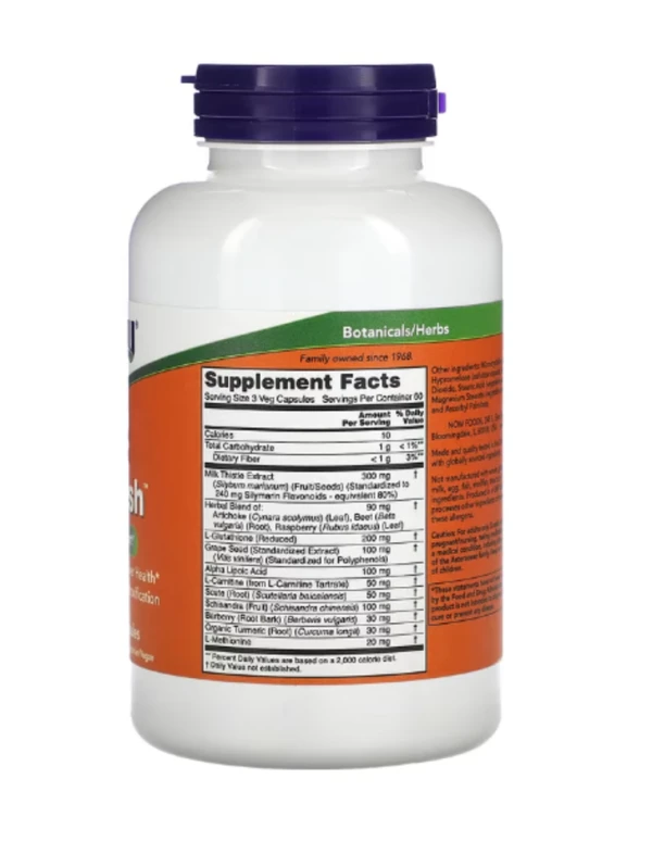 NOW Foods, Liver Refresh, 180 Veg Capsules