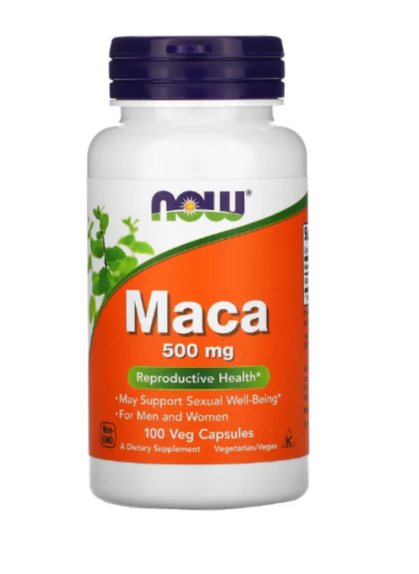 NOW Foods, Maca, 500 mg, 100 Veg Capsules